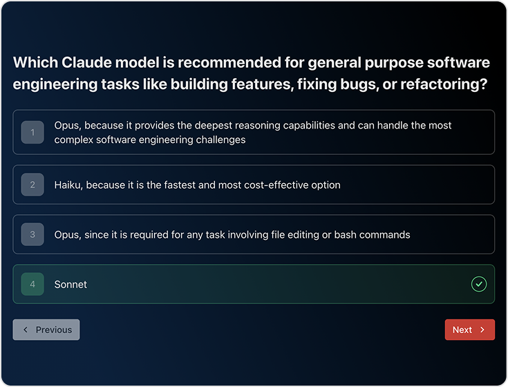 image of a quiz question