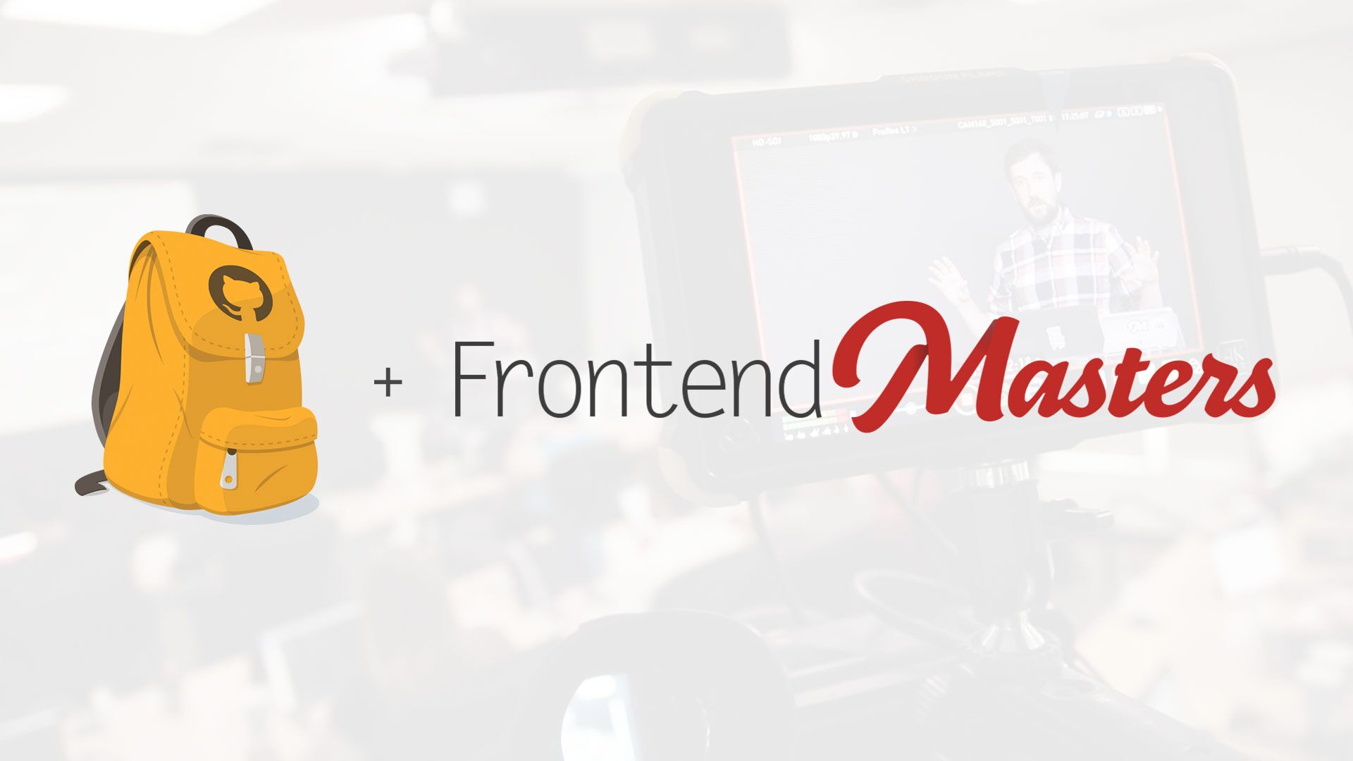 Frontend Masters: 6 Months Free for GitHub Students
